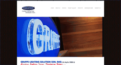 Desktop Screenshot of gruppelighting.com